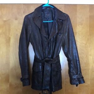 Leather jacket